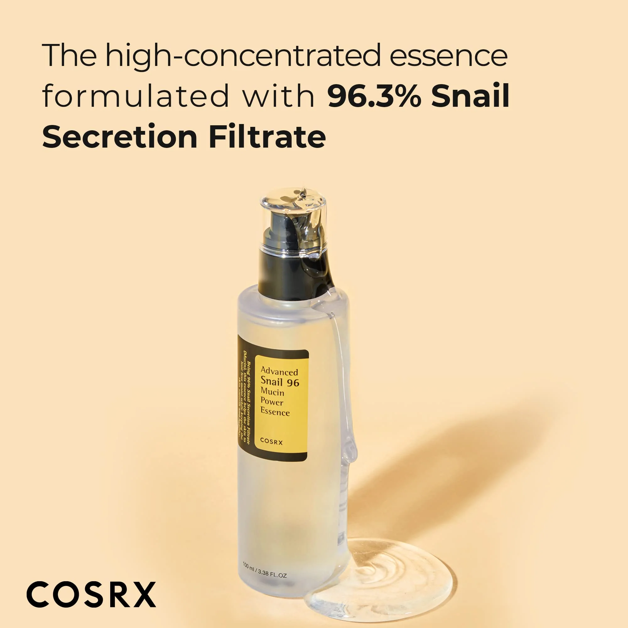 COSRX Advance Snail 96 Mucin Power Essence 3.38 fl.oz- 100 ml-3