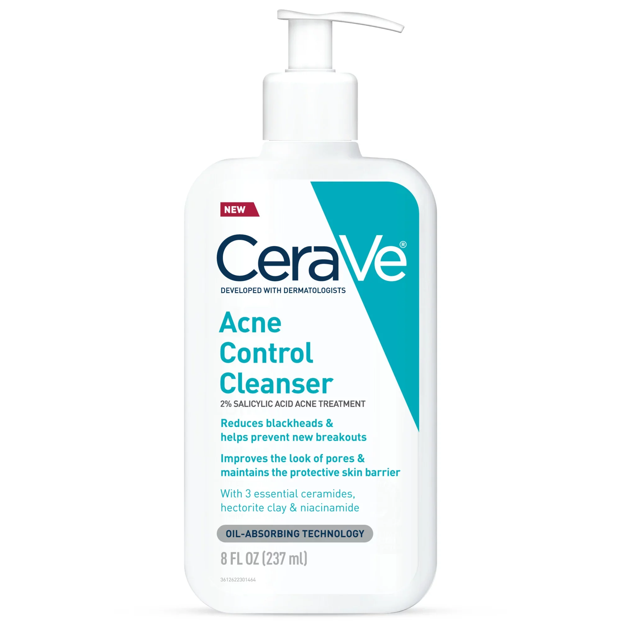 CeraVe Acne Control Cleanser 2% Salicylic Acid-1