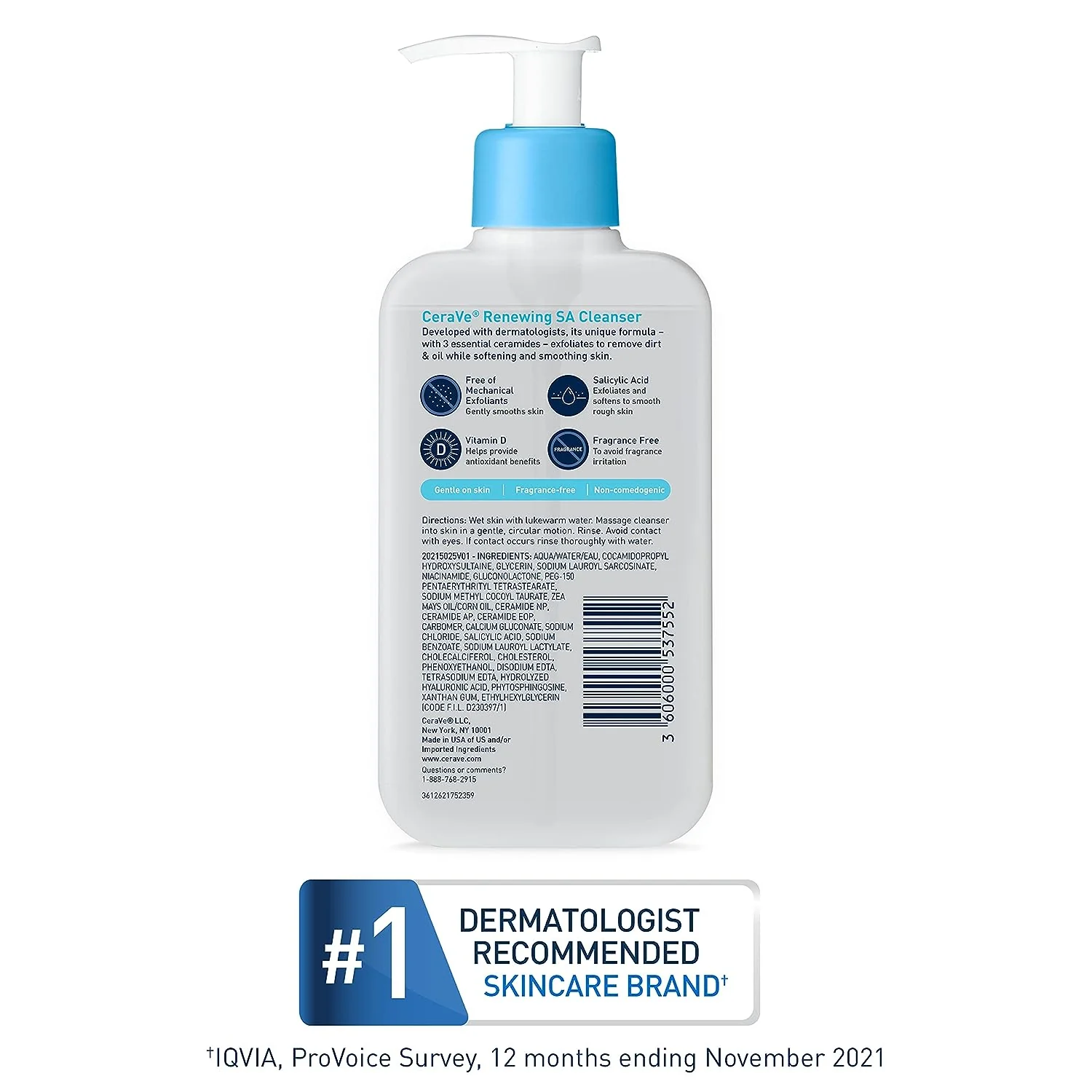 CeraVe Renewing SA Cleanser For Normal Skin-6