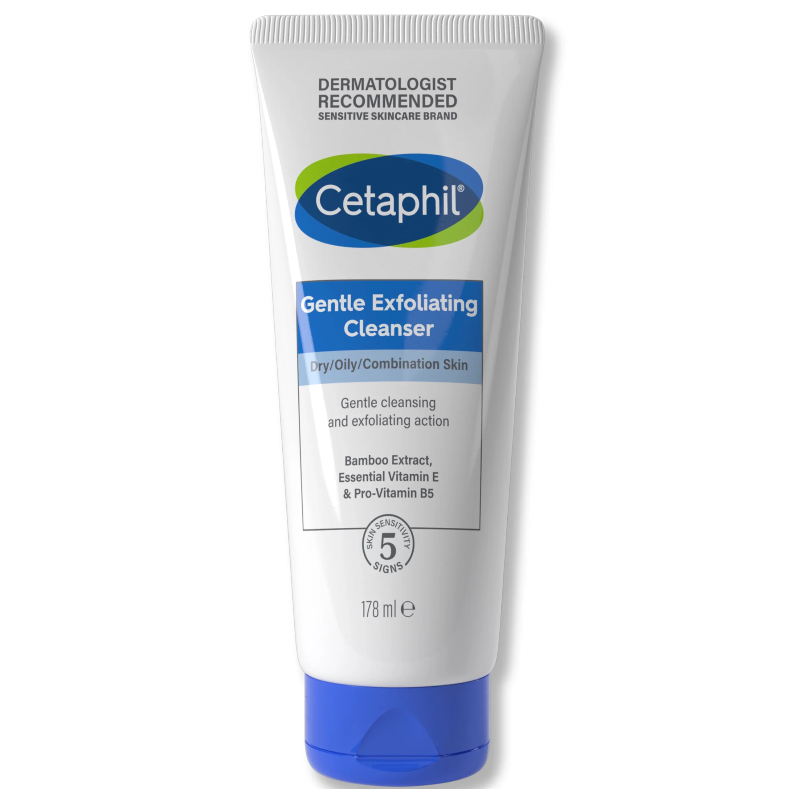 Cetaphil Gentle Exfoliating Cleanser for Dry, Oily or Combination Skin 178 ml-1