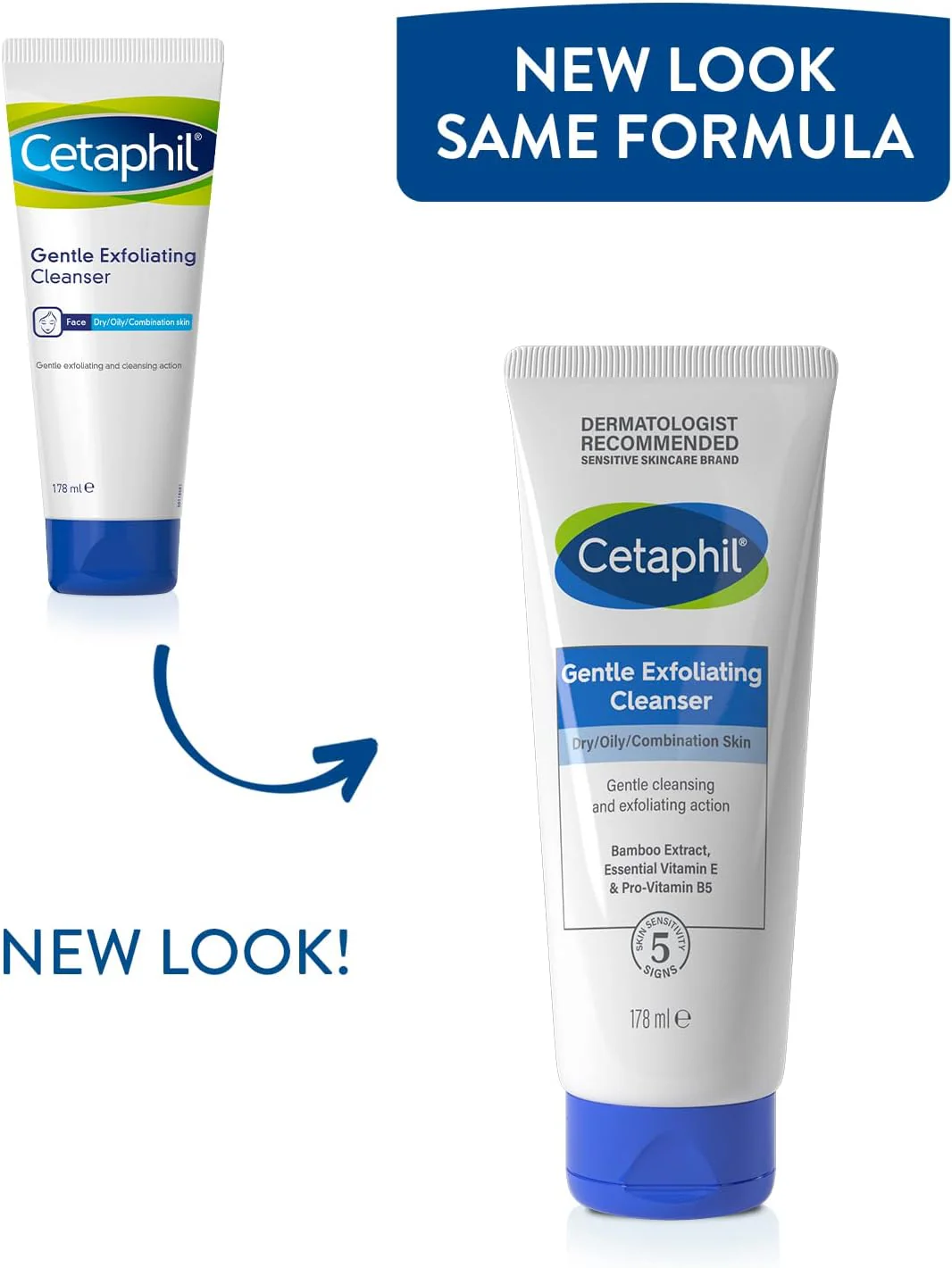 Cetaphil Gentle Exfoliating Cleanser for Dry, Oily or Combination Skin 178 ml-2