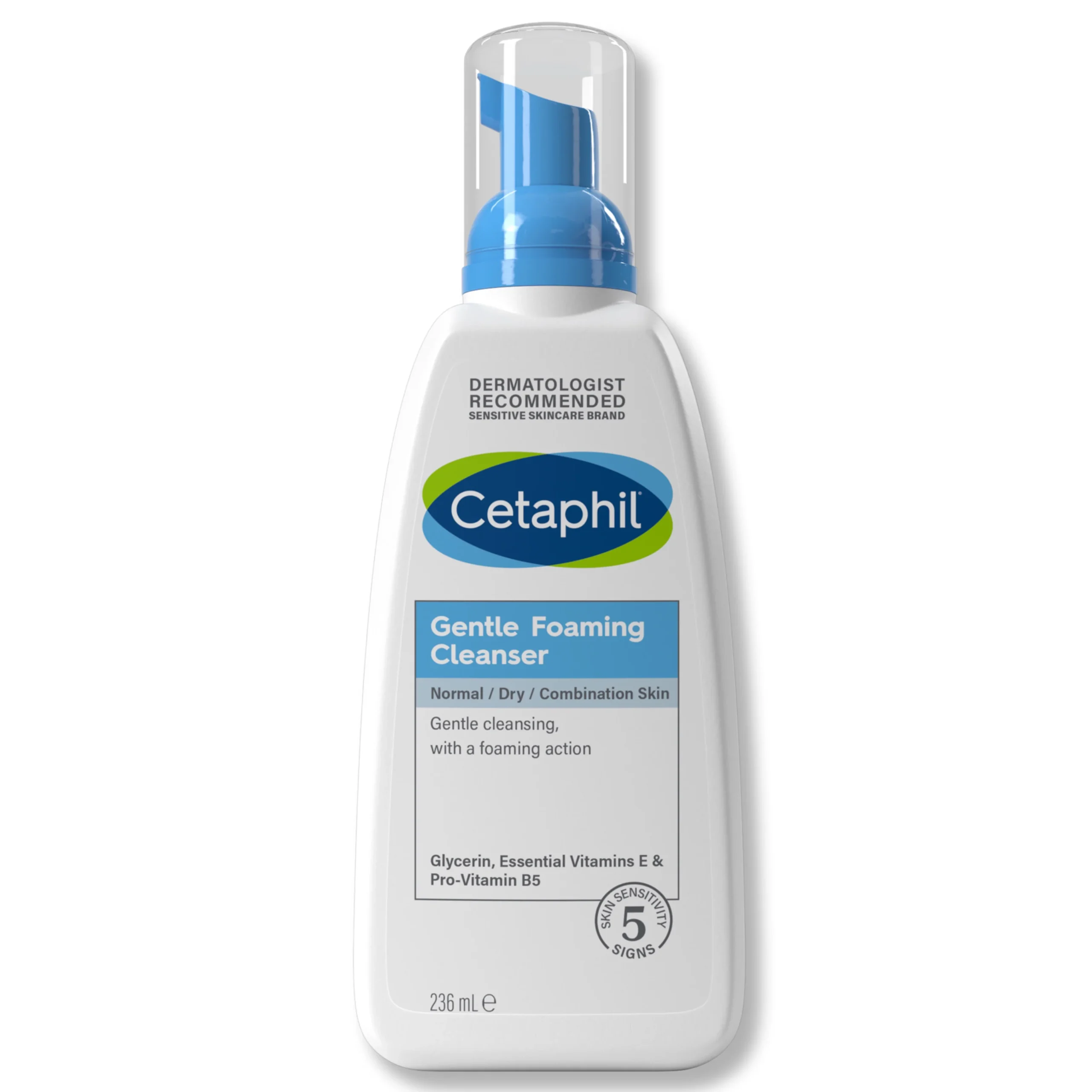 Cetaphil Gentle Foaming Cleanser 236 ml-1