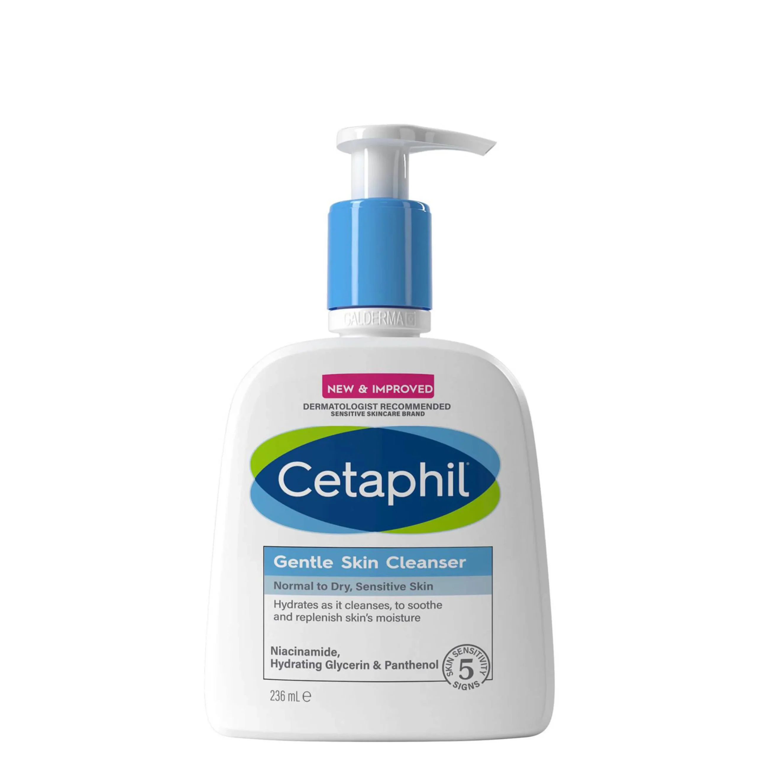 Cetaphil Gentle Skin Cleanser for Normal to Dry, Sensitive Skin 236ml-1