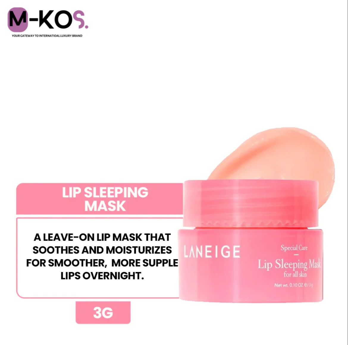 LANEIGE Lip Sleeping Mask Berry 3g-2