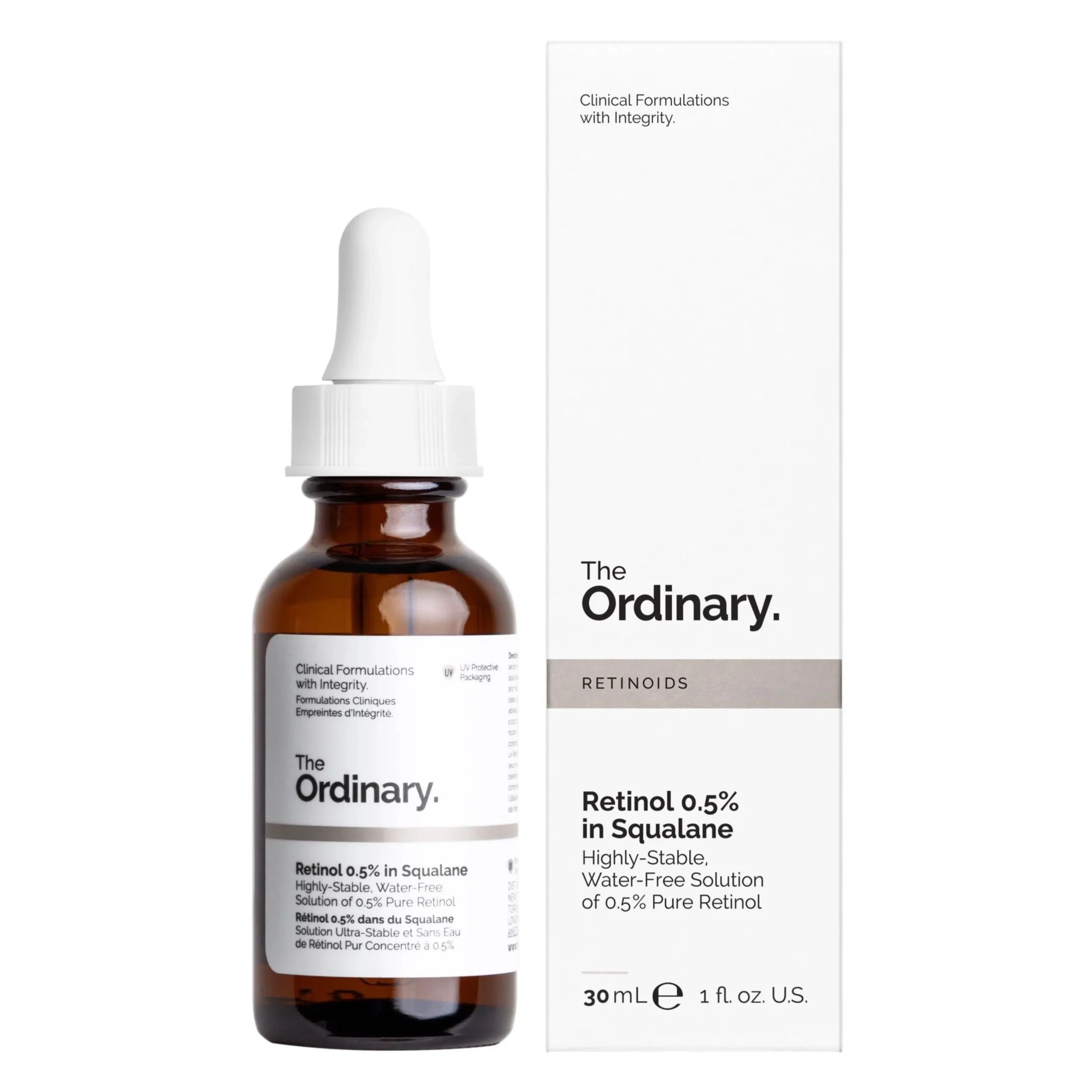The Ordinary - Retinol 0.5% in Squalane - 30ml-1