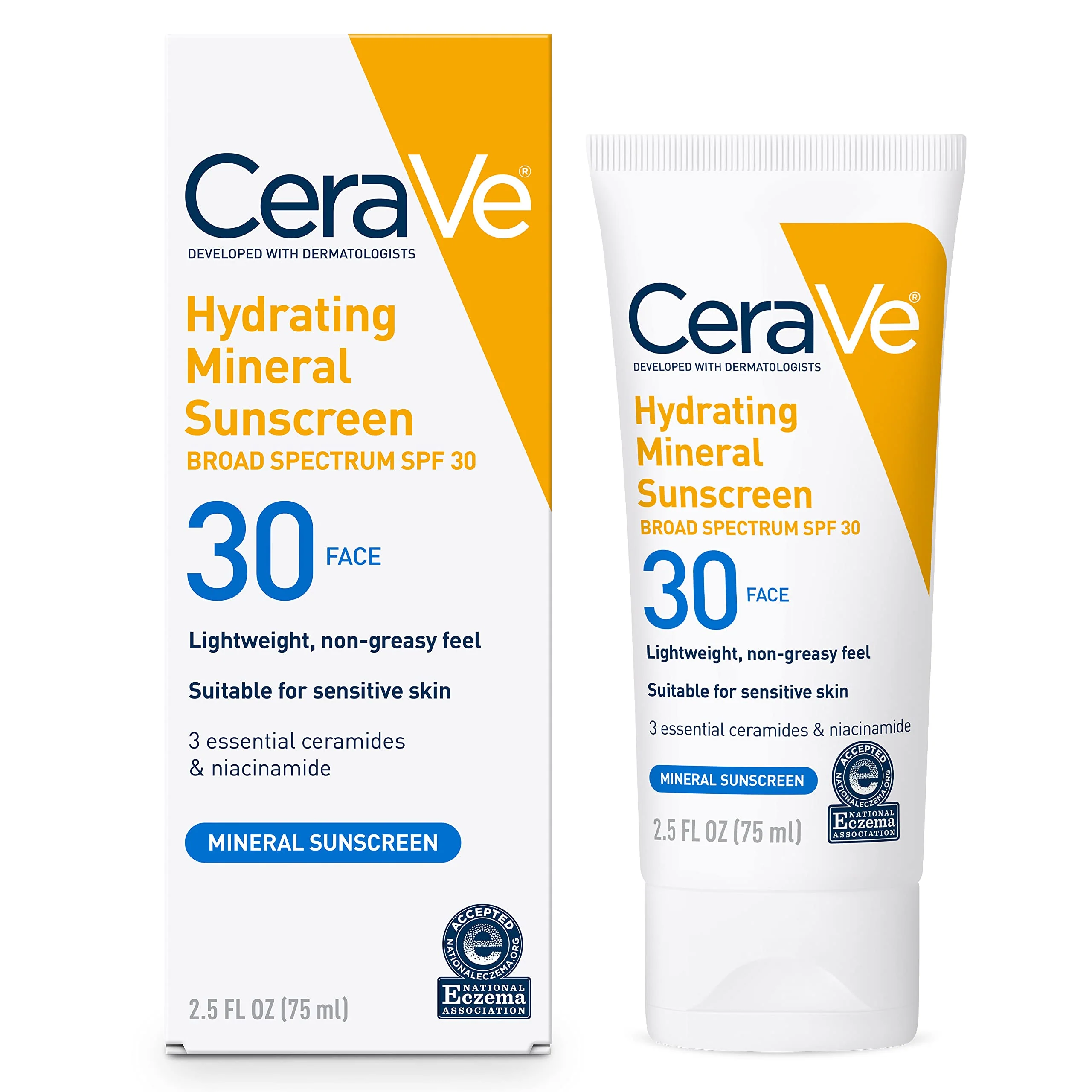 CeraVe Hydrating Mineral Sunscreen Broad Spectrum SPF 30-1