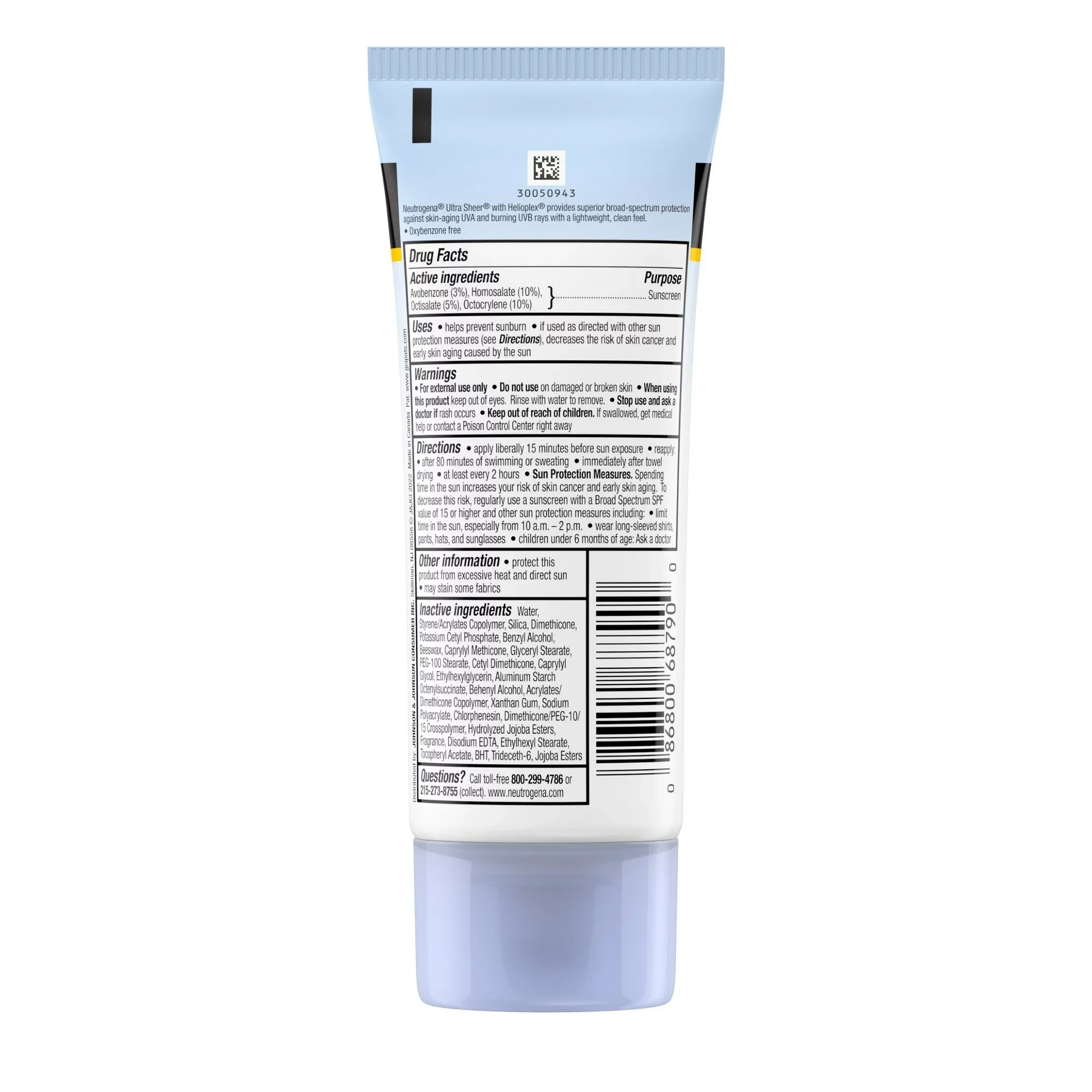 Neutrogena - Ultra Sheer Dry-Touch Sunscreen Broad Spectrum SPF 55 - 88ml-2